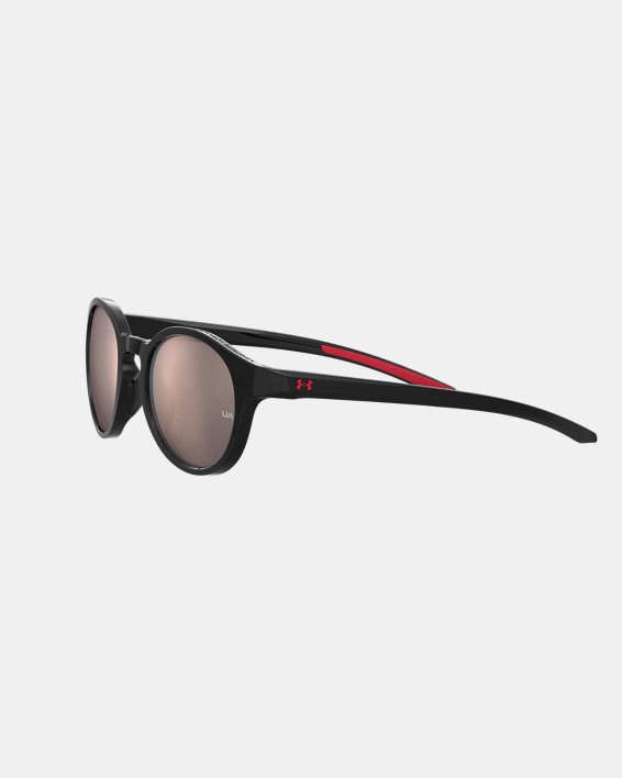 Unisex UA Infinity Mirror Sunglasses, Black, pdpMainDesktop image number 3